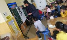 我给外公当老师