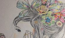 有趣的蒙眼画画