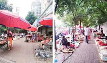 是临时菜市场让春天来