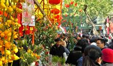 体验传统民俗——逛花街