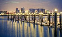 厦门湿地公园夜景