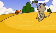 春天里的小地鼠