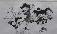 看图写话贪玩的小鸡