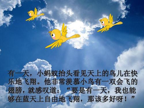 小蚂蚁的飞行梦想