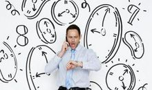 老师迟到五分钟