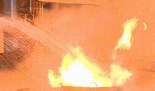 舍己为人的消防员