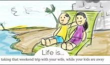 母亲的那滴泪影响了我