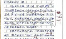 关于大自然的作文500