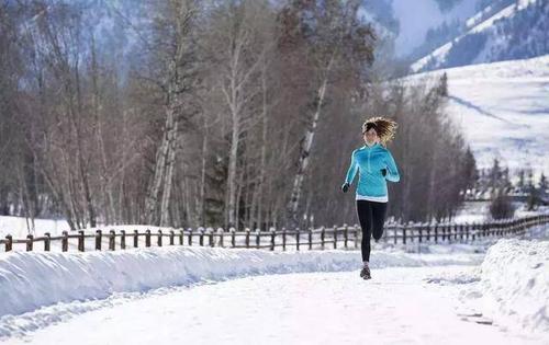 冬季晨跑