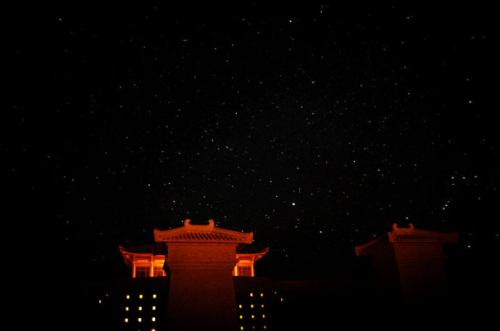 夜空中的星星