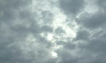 雨天时的一方晴空