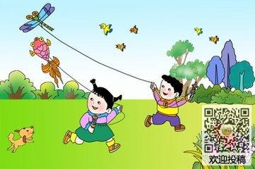 风筝放飞作文300单词三年级
