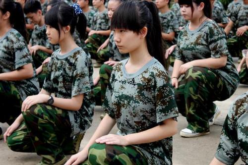 难忘的这次军事训练
