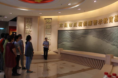 参观防空基地