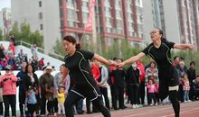 运动会感动的瞬间