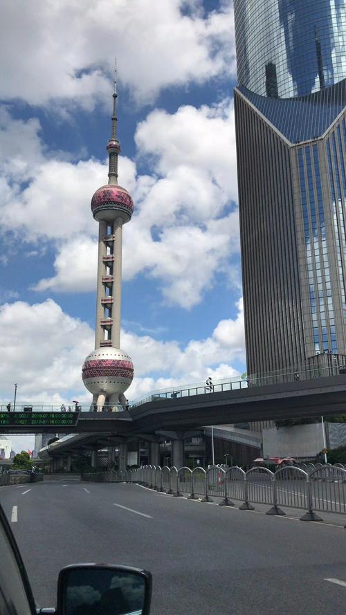 参观东方明珠电视塔