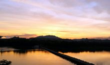 描写朝霞的作文