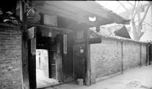 冬风初起在那条小巷