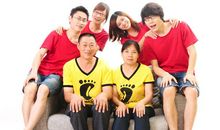 和家人在一起的时候