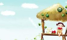 童年趣事误吃西瓜籽