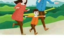 沐浴阳光在劳动中成长