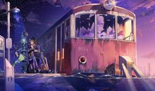 和阑珊灯火对话