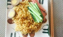 我学会了做方便面