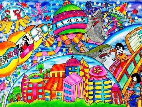 未来的海底城市