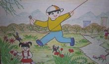 春天来了看图写话50字