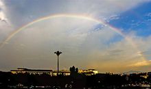 风雨后才能见彩虹