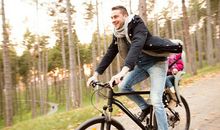 载着父爱的自行车