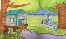 啄木鸟和玫瑰花的童话