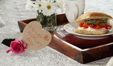 充满母爱的早餐