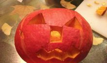 第一次做南瓜灯