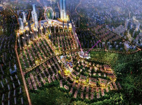 美丽的摩天大楼