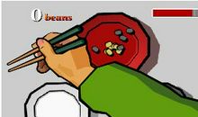 快乐的夹豆子游戏