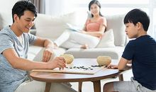 和爸爸下围棋