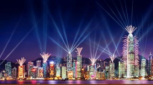 半岛公园的夜景