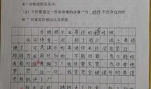 三年级一项小实验作文