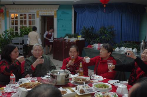 新年家庭晚餐