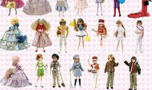 可爱的芭比娃娃