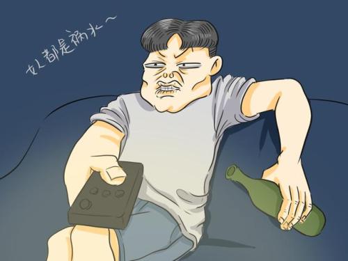 脾气暴躁的爸爸