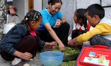 助人为乐的妈妈