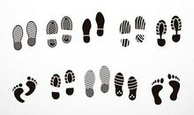 那道淡淡的脚印