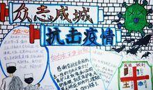 小学生众志成城抗击疫情作文