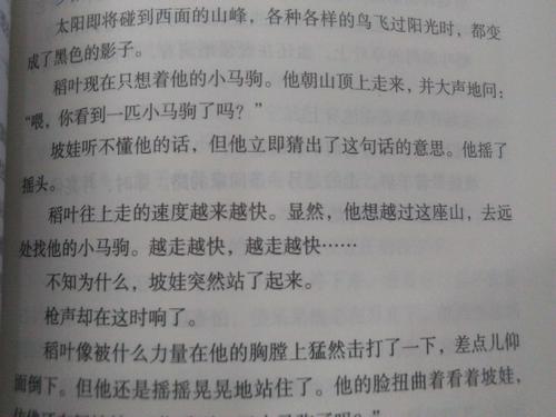 看完火痕后