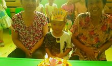 奶奶的爱让我幸福