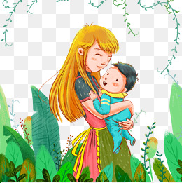 多彩的母爱
