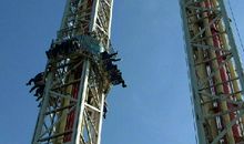 第一次坐跳楼机