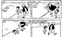 三年级父与子漫画作文